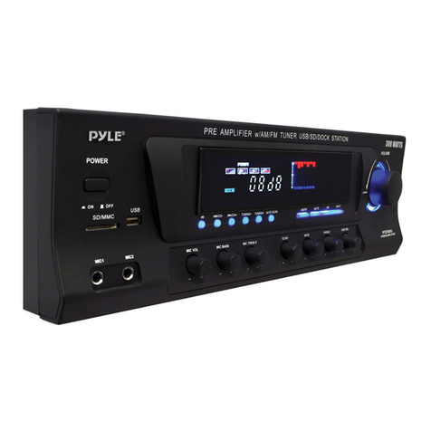 Pyle PT270AIU User manual