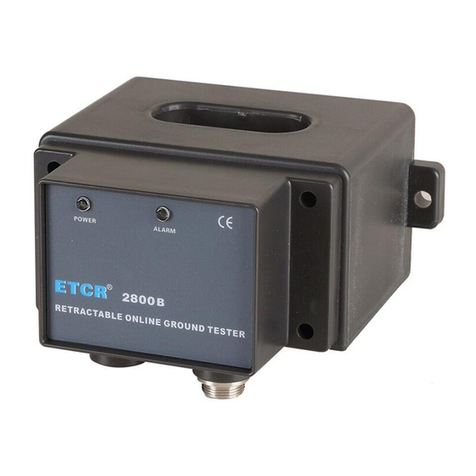 ETCR 2800B manual