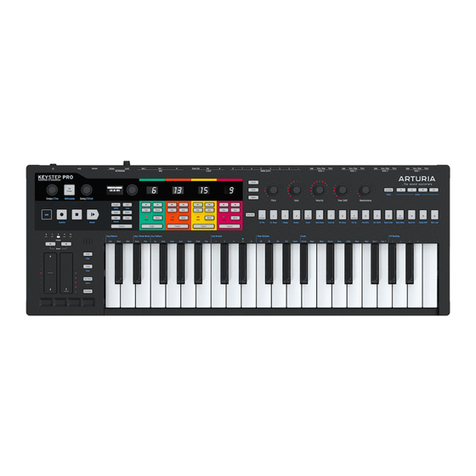 Arturia KEYSTEP PRO User manual