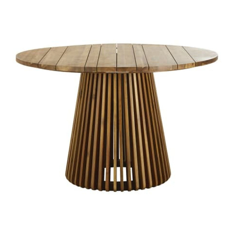 MAISONS DU MONDE BAYA BUSINESS 209151 manual