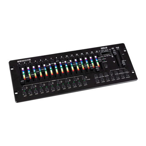 Showlite HDO-16 user manual
