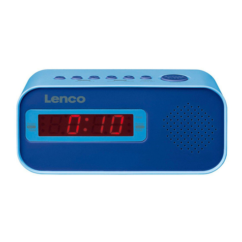 LENCO CR-205 User manual