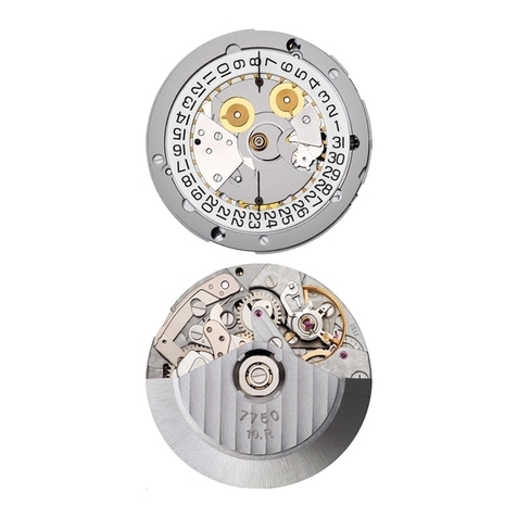 eta Valjoux 7750 Use and care manual