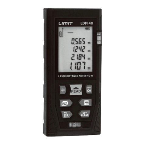 LIMIT LDM 40 User manual