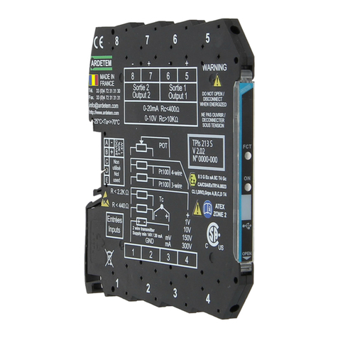 ARDETEM TPIs 50 User handbook
