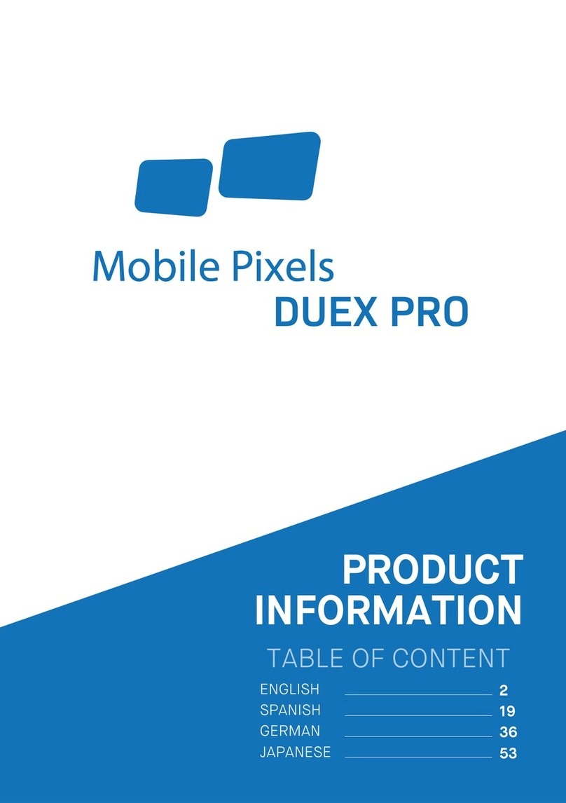 Mobile Pixels DUEX PRO User manual
