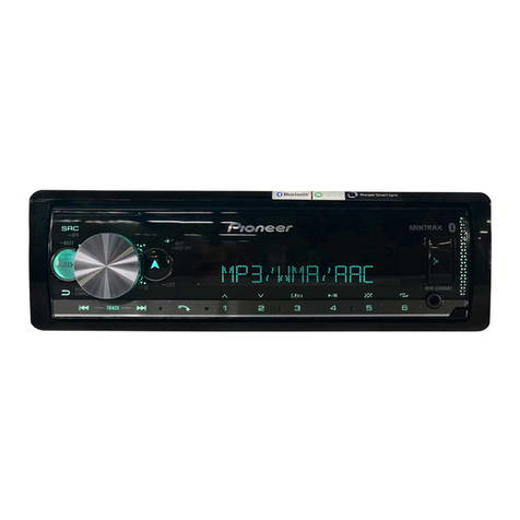 Pioneer MVH-X300BT owner's manual