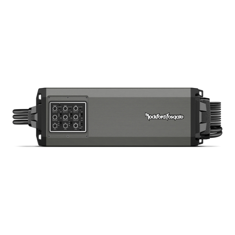 Rockford Fosgate ELEMENT READY M5-800X4 quick start guide