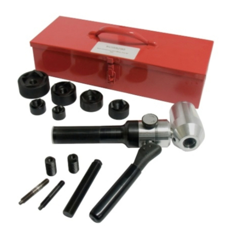 Gardner Bender Slug-Out 90 instruction sheet