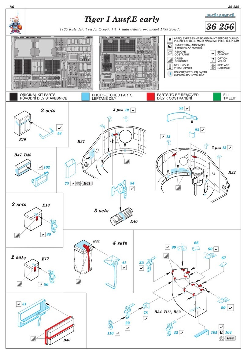 Eduard Tiger I Ausf.E early quick start guide