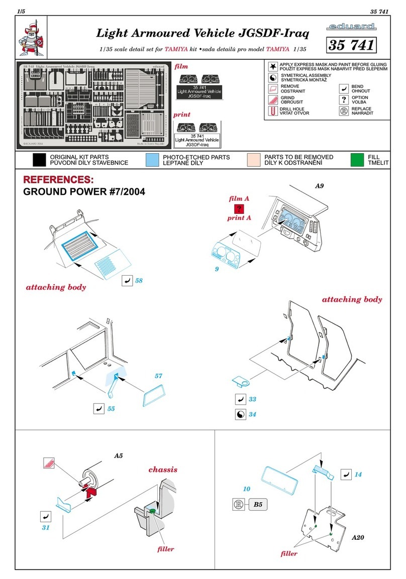 Eduard Light Armoured Vehicle JGSDF-Iraq User manual Eduard Light Armoured Vehicle JGSDF-Iraq User manual