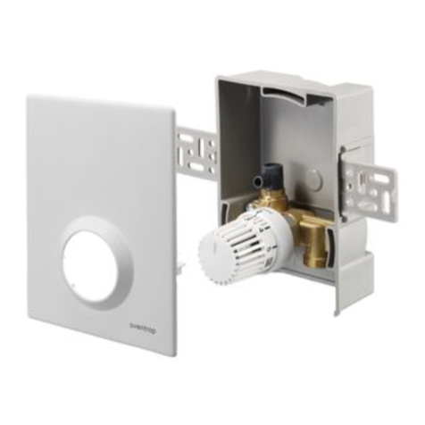 oventrop Unibox TQ Installation and operating instructions