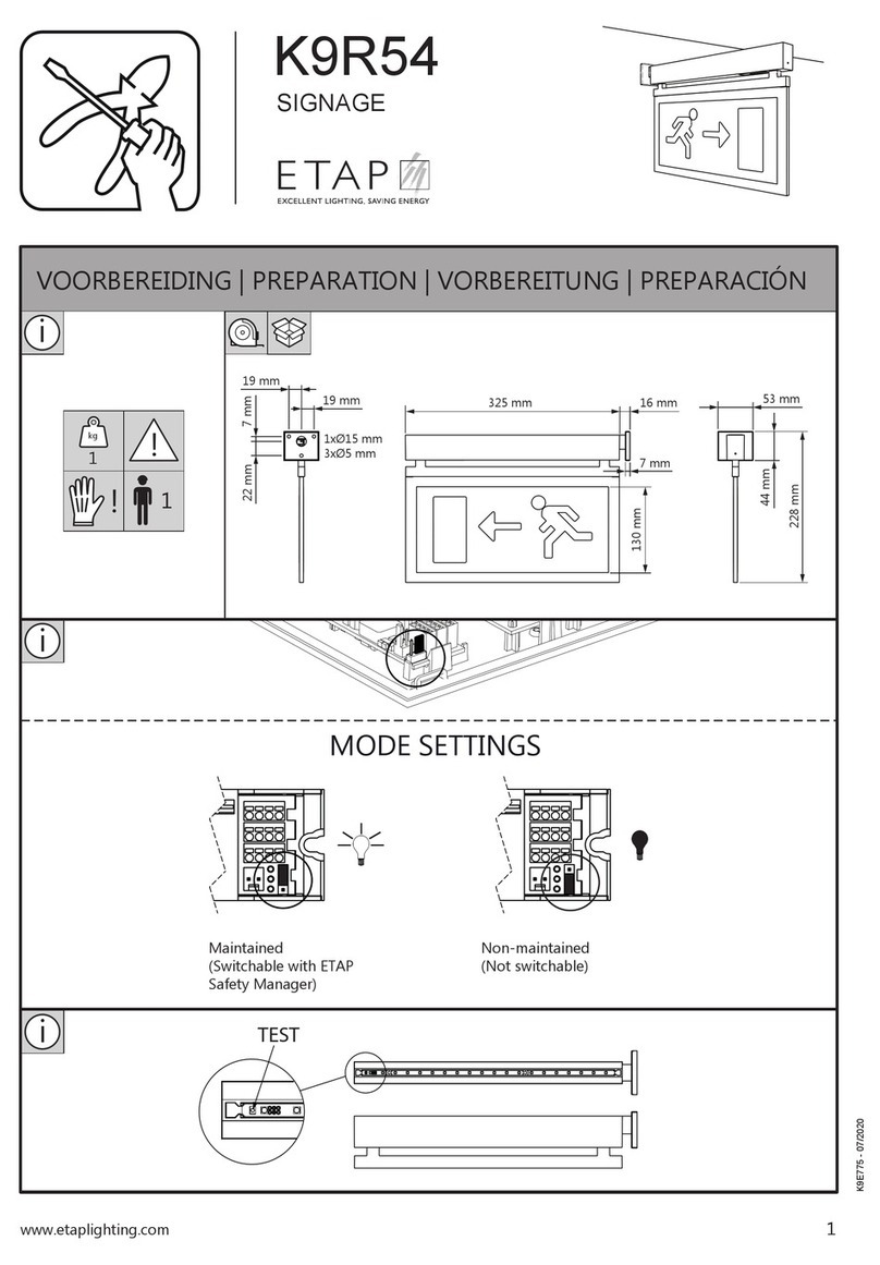 ETAP K9R545/1X1 quick start guide