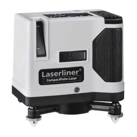 LaserLiner CompactPalm-Laser PowerBright Plus User manual LaserLiner CompactPalm-Laser PowerBright Plus User manual