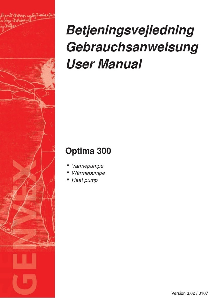 Genvex Optima 300 user manual