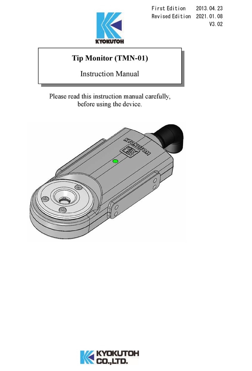 KYOKUTOH TMN-01 instruction manual