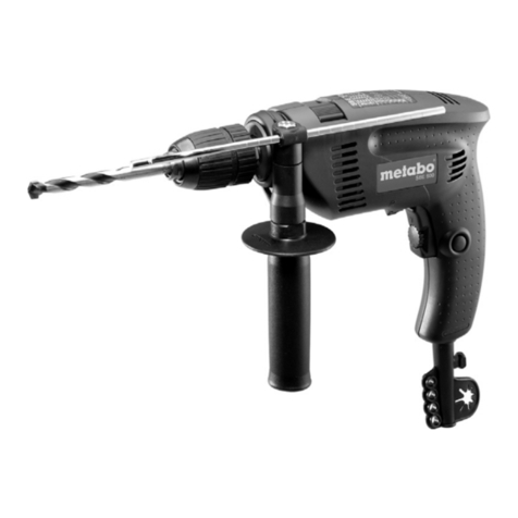 Metabo SBE 500 User manual