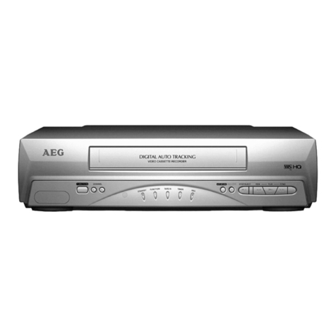 AEG VCR 4505 User manual