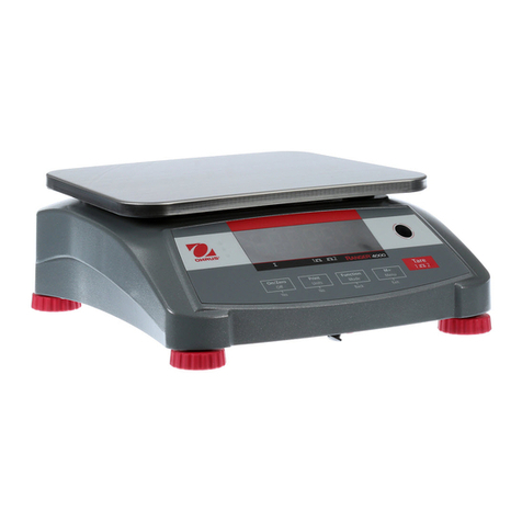 OHAUS RANGER 4000 Series User manual OHAUS RANGER 4000 Series User manual