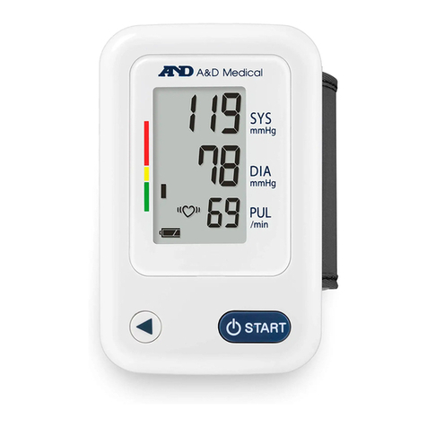 A&D Life Source UB-525CN User manual