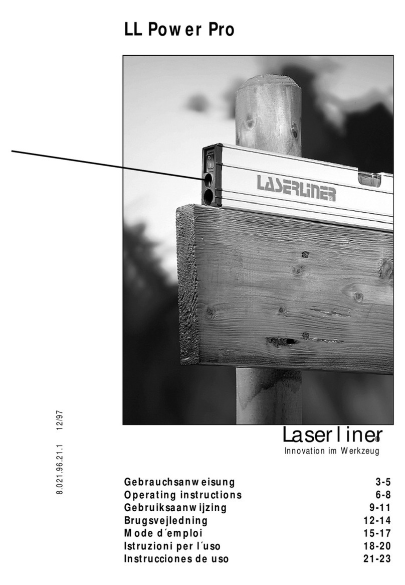 LaserLiner LL Power Pro User manual LaserLiner LL Power Pro User manual