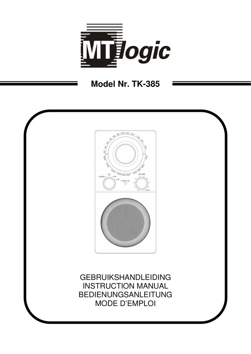 MT Logic TK-385 instruction manual