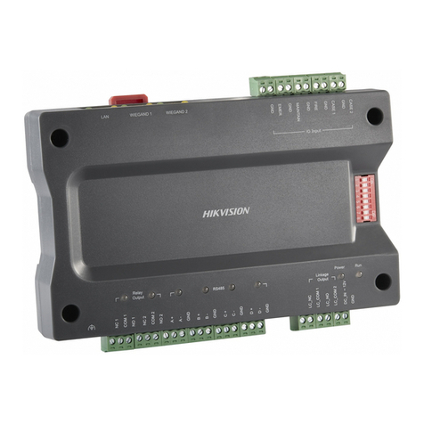 HIK VISION DS-k2210 User manual HIK VISION DS-k2210 User manual