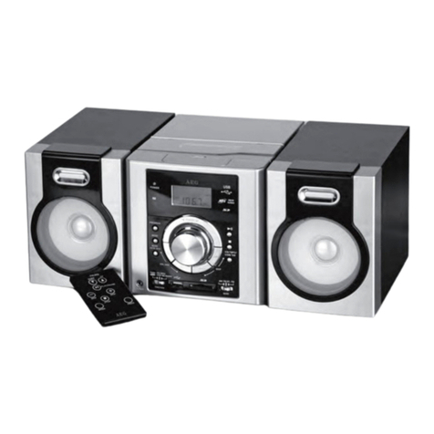AEG MC 4415 CD/MP3 Technical specifications AEG MC 4415 CD/MP3 Technical specifications