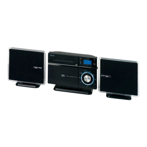 AEG MC 4433 CD User manual AEG MC 4433 CD User manual