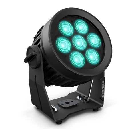 Cameo FLAT PRO 7 G2 User manual