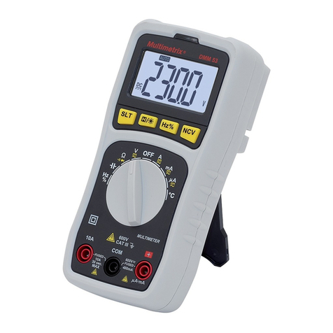 Multimetrix DMM53 manual