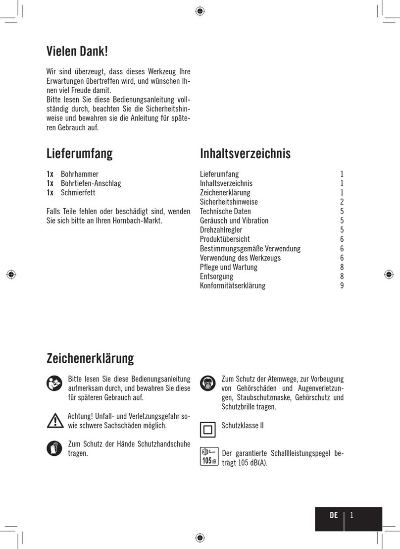 J.C. SCHWARZ JBH40MV SDS-Max manual