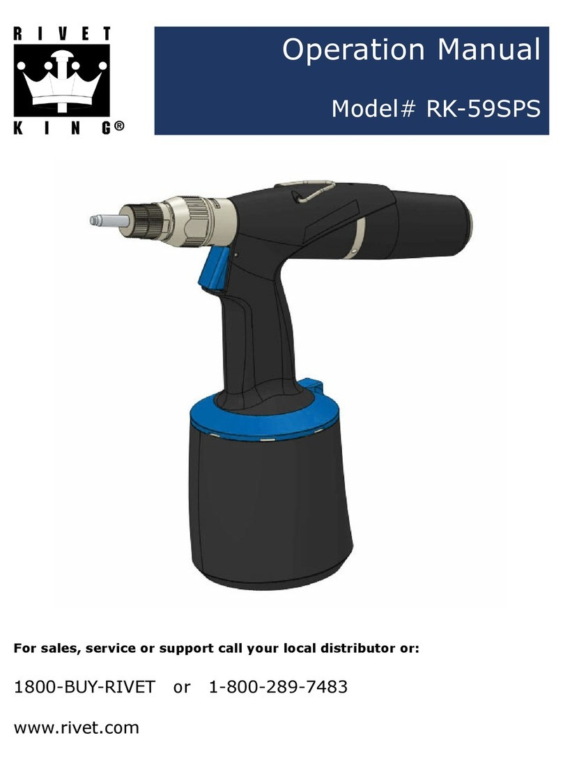 Rivet King RK-59SPS User manual Rivet King RK-59SPS User manual