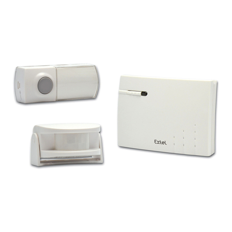 Extel WECR 55502 Installation and operation manual