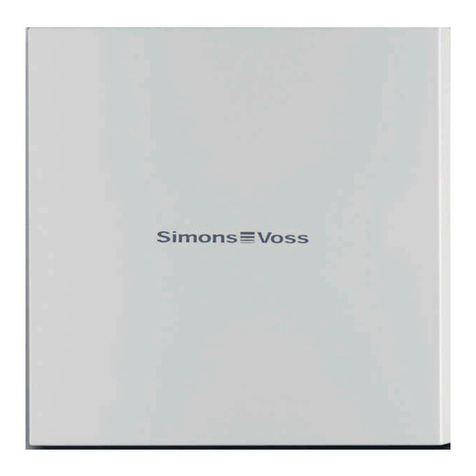 Simons Voss Technologies SmartRelais 3 Leser User manual