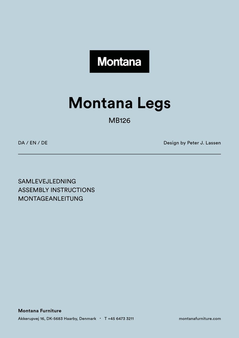Montana MB126 Assembly instructions