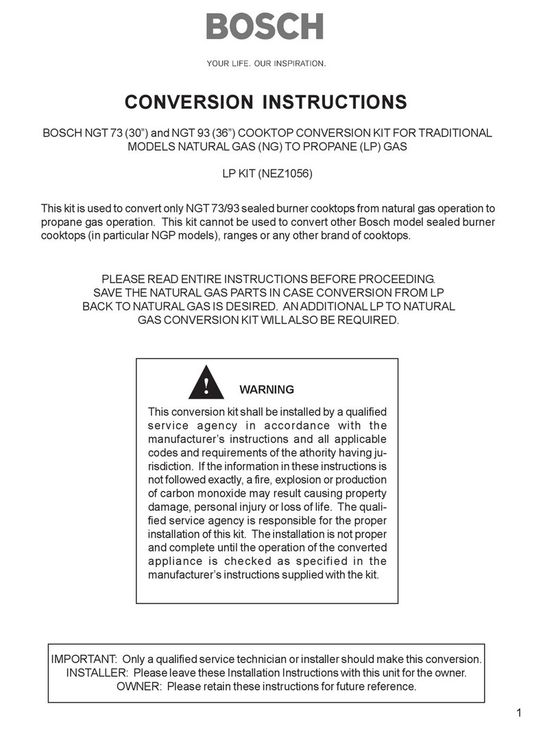 Bosch NGT73 Conversion instructions