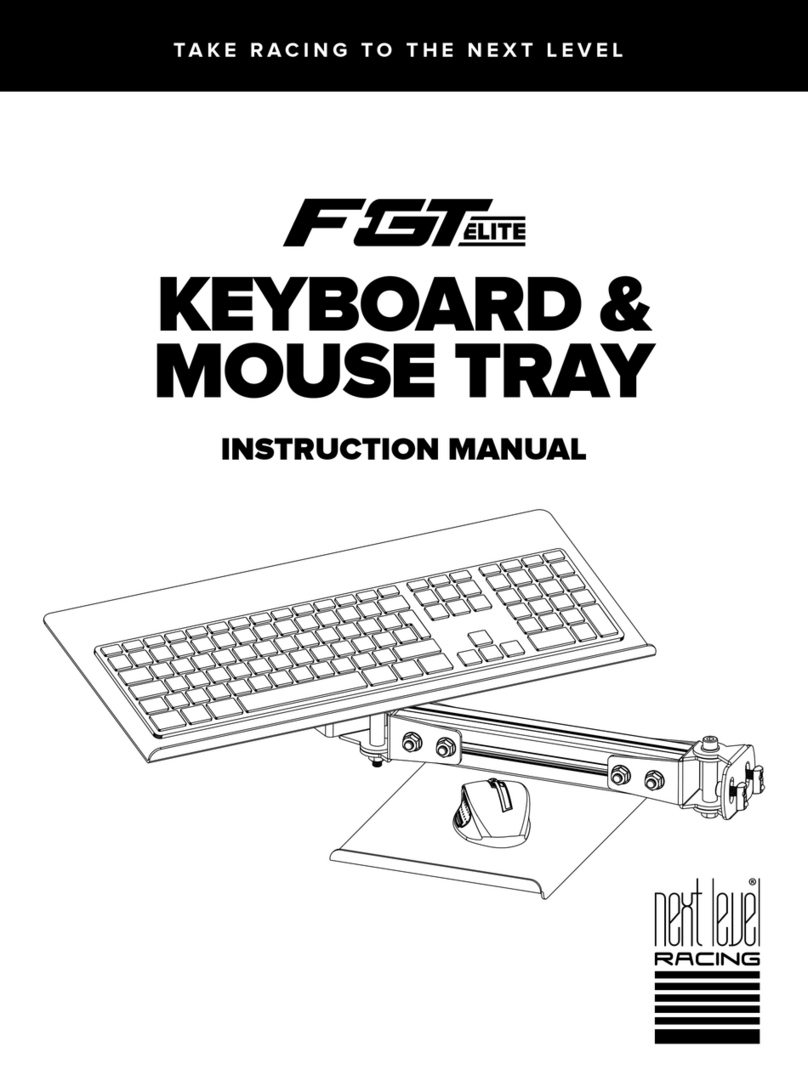 Next Level Racing FGT ELITE User manual Next Level Racing FGT ELITE User manual