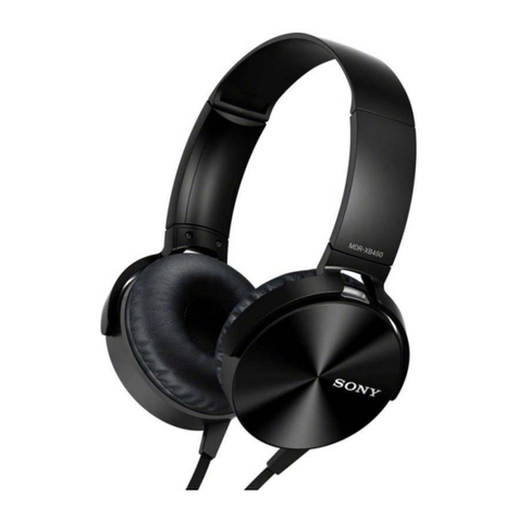 Sony MDRXB450AP.CE7 User manual