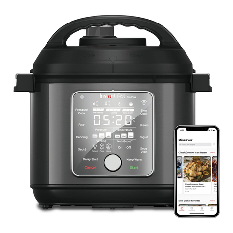 InstantPot Pro Plus 60 manual