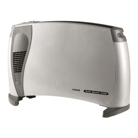 Rotel Turbo System 2200 Instructions for use
