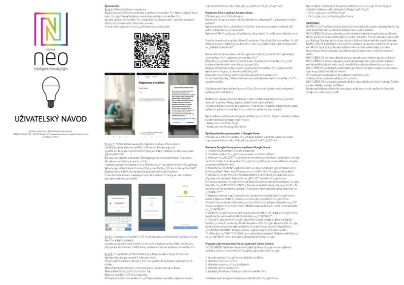 IMMAX NEO User manual