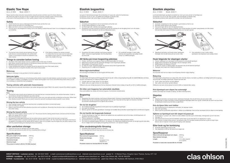 Clas Ohlson JS036-11 User manual