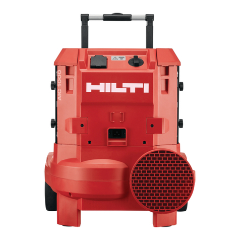 Hilti AIC 1000 User manual