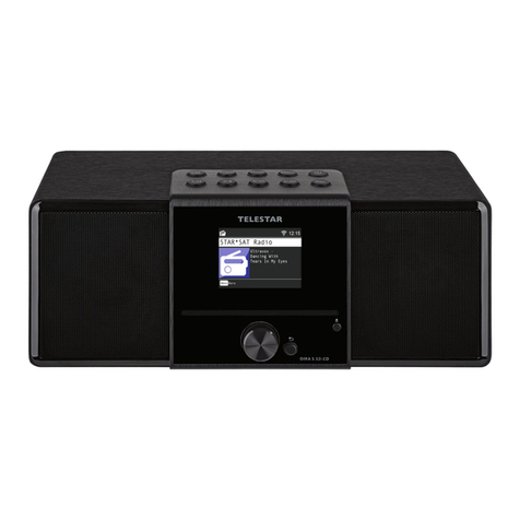 Telestar DIRA S 32i CD operating instructions