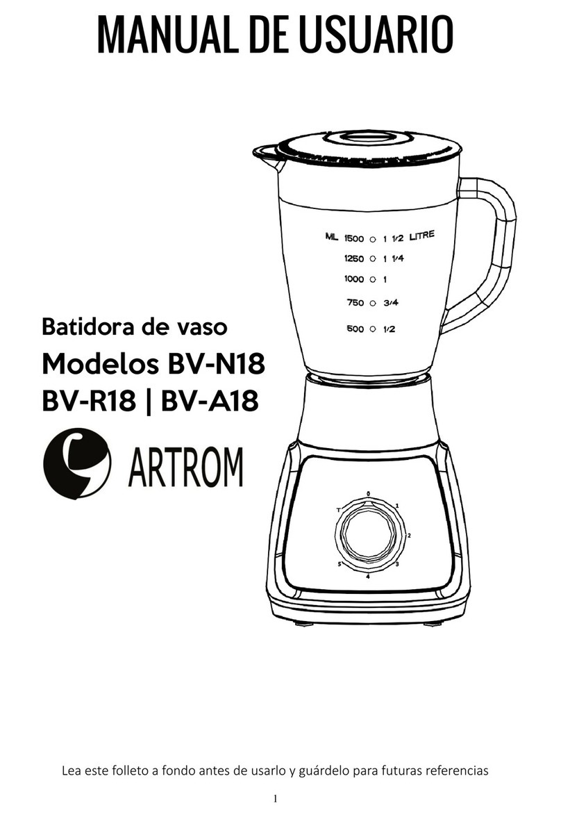 Artrom BV-N18 User manual
