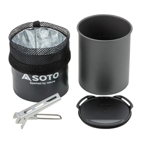 Soto ThermoLite SOD-522 instruction manual