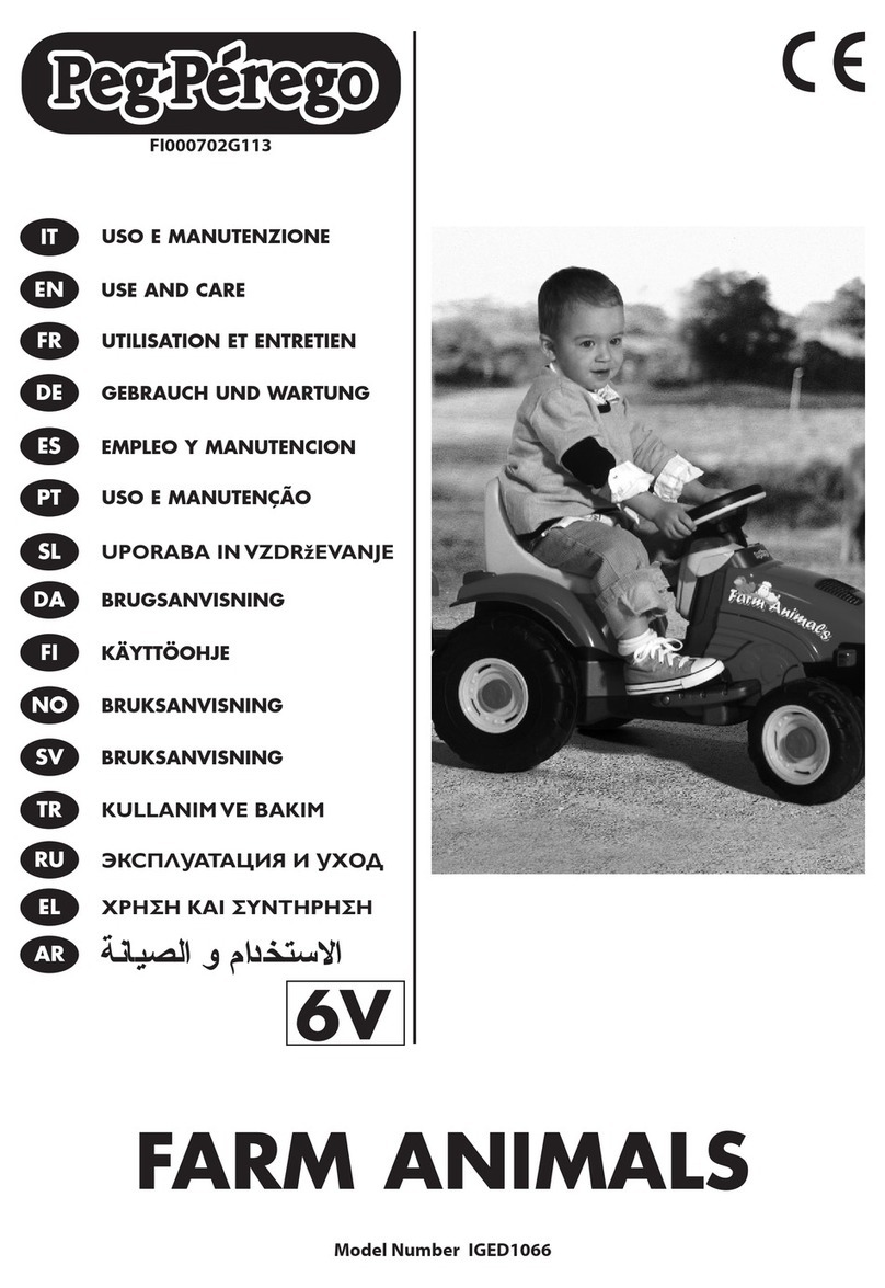 Peg-Perego FARM ANIMALS IGED1066 Installation instructions