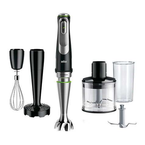 Braun MultiQuick 9 MQ9137XI User manual