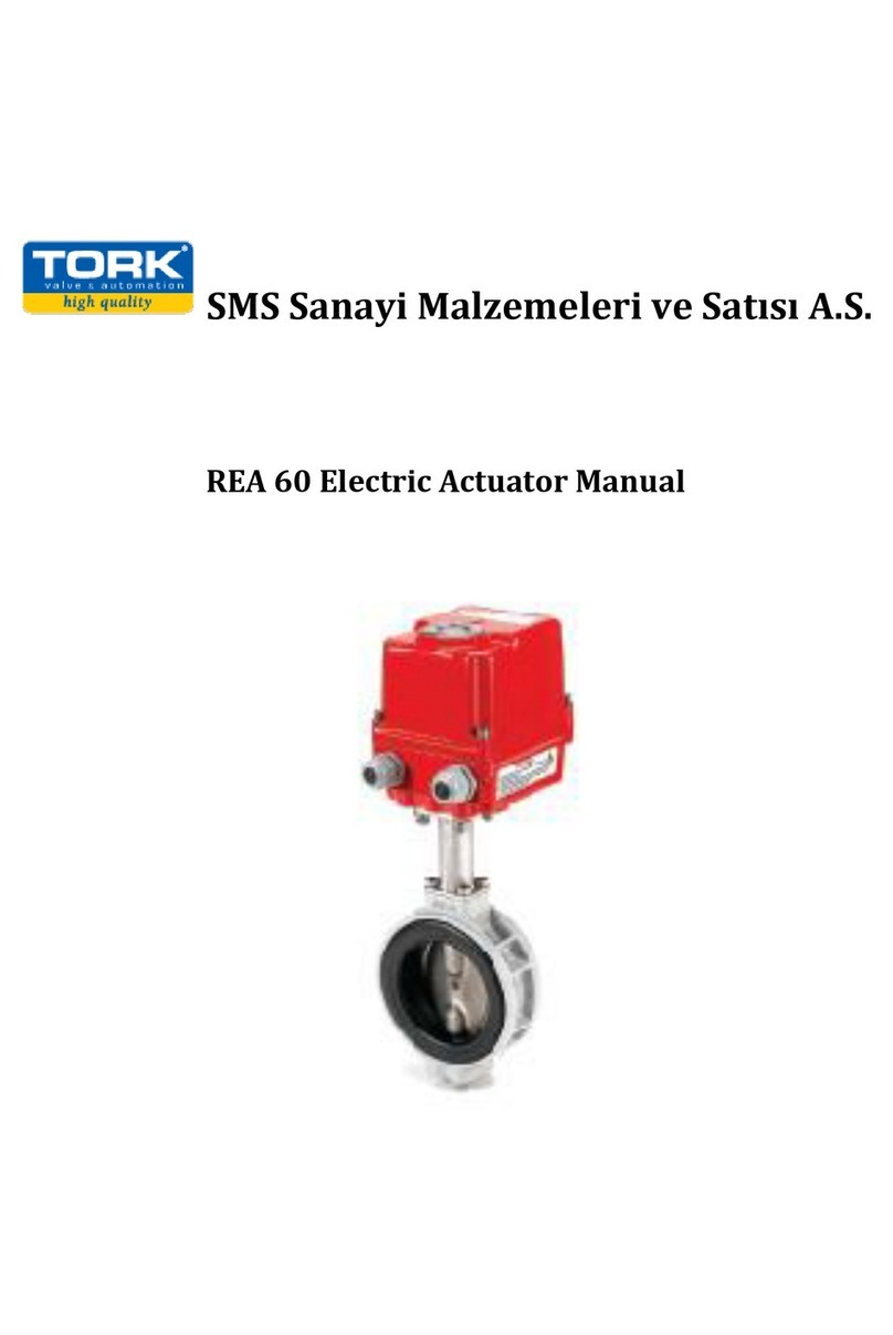 SMS TORK REA 60 Installation and operating manual